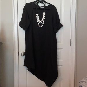 Bryn Walker Asymmetrical linen Dress